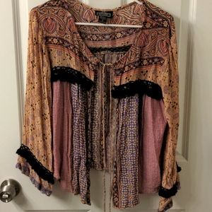 Angie bohemian cardigan - size small